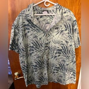 Men's Columbia Rapid Rivers Printed Button-Down Shirt
